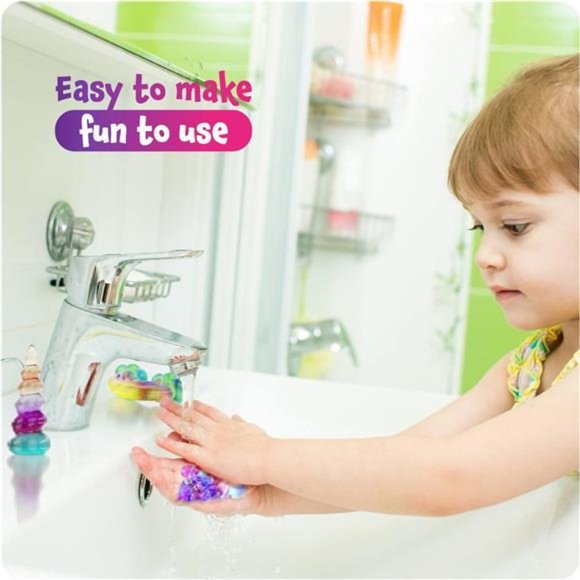 Unicorn Soap Making Kit - Girls Crafts DIY Project Age 6+ Year Old Kids Girl - Picture 6 of 7